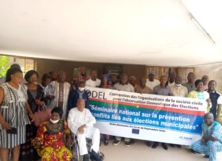 Crises post électorales : La CODEL organise un séminaire national sur la prévention des conflits liés aux élections municipales