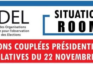 COMMUNIQUE NUMÉRO 1 DE LA SITUATION ROOM DE LA CODEL