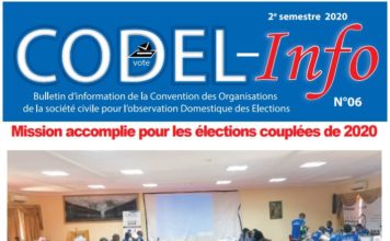 CODEL-INFO N°06 du 2e semestre 2020